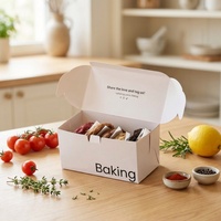 Emballage personnalisé avec logo, boîte à biscuits en carton recyclable de qualité alimentaire, emballage alimentaire pour la pâtisserie
