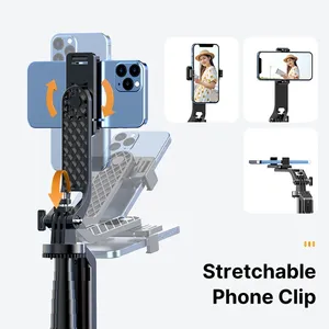 Ulanzi Ma09 Smartphone Trépied <span class=keywords><strong>Bluetooth</strong></span> Selfie Stick Trépied De Bureau Pour <span class=keywords><strong>Iphone</strong></span> 12 13 14 Go pro Carte Caméra En Direct Streaming Vidéo - Product Image 6
