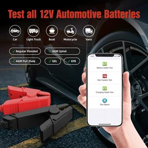 <span class=keywords><strong>LAUNCH</strong></span> BST360 Testador de Bateria Automotiva 6-12V Bluetooth, Analisador de Sistema de Carga e Partida para Android/iPhone - Product Image 3