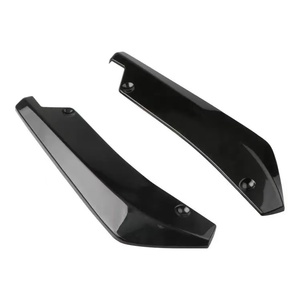 Jupes latérales arrière en fibre de carbone pour kit carrosserie de voiture, style luxe, fixation par vis, protections - Product Image 6