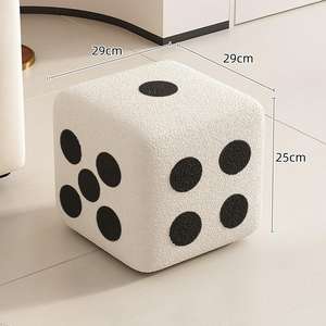 <span class=keywords><strong>Banc</strong></span> à chaussures moderne et minimaliste, petite chaise, repose-pieds créatif pour l'entrée du salon - Product Image 6