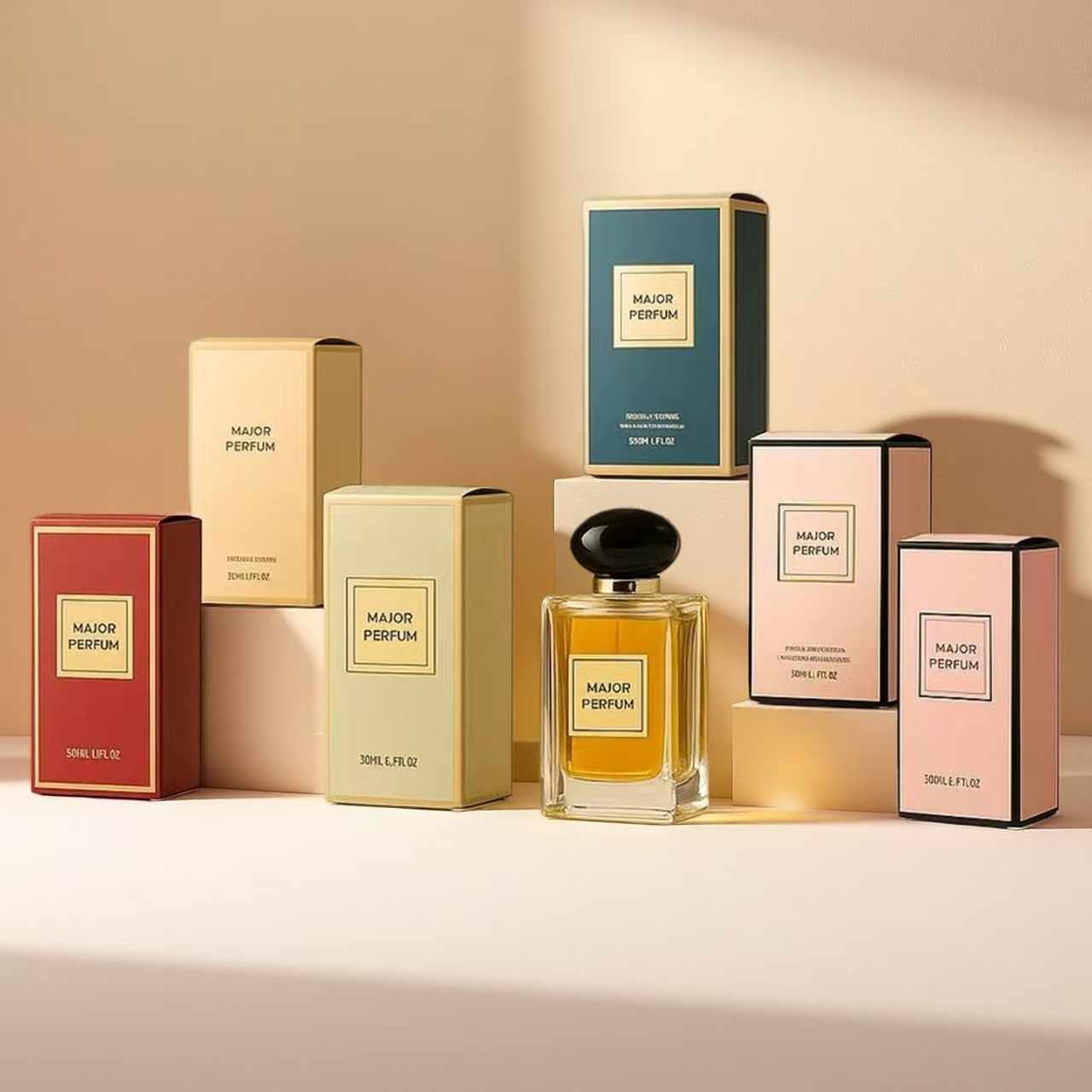 Customized packaging design for aromatherapy paper boxes can be customized with patterns