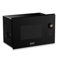 Four à micro-ondes RAF R.0850 900W 25L Grande Capacité, Décongélation Intelligente, Nettoyage Facile, Appareil de Cuisson pour la Cuisine et la Préparation des Aliments