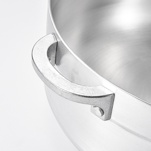 Cazuela de cocina para el hogar, juego de ollas de aluminio para lijar restaurantes, 12 unidades - Product Image 3