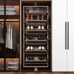 <span class=keywords><strong>Scarpiera</strong></span> Girevole a 360 Gradi Multistrato Regolabile, Organizzatore Multifunzionale <span class=keywords><strong>per</strong></span> <span class=keywords><strong>Armadio</strong></span> - Product Image 4