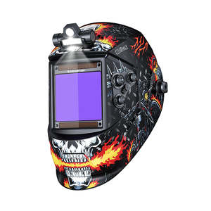 ARCCAPTAIN Casque <span class=keywords><strong>de</strong></span> soudage à assombrissement automatique True Color avec lumière, alimenté par énergie solaire, large plage <span class=keywords><strong>de</strong></span> teinte - Product Image 1
