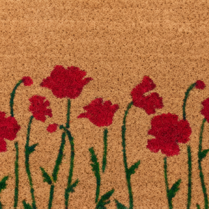 แผ่นรองพื้นใยมะพร้าวเคลือบพีวีซี ดีไซน์สีพื้นเรียบง่าย ทันสมัย ความหนาปานกลาง (0.4-0.6 นิ้ว) ทนทาน กันลื่น ซักล้างได้ เป็นมิตรกับสิ่งแวดล้อม - Product Image 1