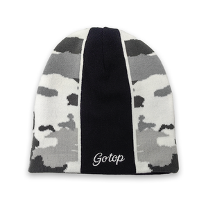 Gorros de Punto Jacquard Térmicos Multicolores con Logotipo Bordado Reflectante Personalizado de Alta Calidad, Gorros Deportivos para el <span class=keywords><strong>Invierno</strong></span> - Product Image 3