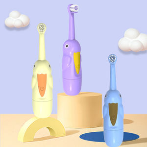 แปรงสีฟันไฟฟ้าสําหรับเด็กที่ใช้แบตเตอรี่ในรูปทรงแตร - Product Image 2