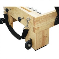 Cama de Pilates Profesional de Madera de Arce con Diseño Silencioso y Suave para Equipo de Entrenamiento de Pilates en Casa, Estudio o Comercial