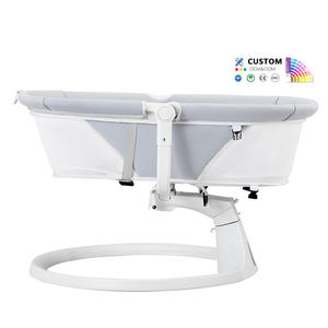 Cuna eléctrica multifuncional <span class=keywords><strong>para</strong></span> bebé, cuna basculante portátil, gorila musical <span class=keywords><strong>para</strong></span> sillas de recién nacido, cesta, columpio <span class=keywords><strong>para</strong></span> bebé - Product Image 3