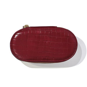 Хит продаж, портативный ящик для хранения ювелирных изделий, дорожный полиуретановый органайзер для ювелирных изделий из крокодила, роскошные подарочные коробки для ювелирных изделий - Product Image 4