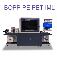 Imprimante UV IML à haute vitesse CMYKW 1200 DPI pour la personnalisation des solutions, impression flexographique en rouleau à rouleau PP PET BOPP