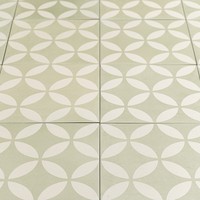 Azulejo Hidráulico Met 20 x 20 cm con Acabado Mate y Bordes Irregulares