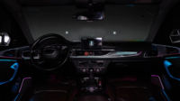 Accessoires de voiture pour Audi A6 C7 2012-2018, décoration intérieure, éclairage d'ambiance de voiture à 64 couleurs, systèmes d'éclairage automatique