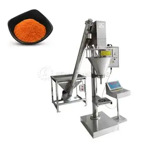 Low price dry powder filling machine/dry coffee cocoa power auger filler/powder screw weighing filling machine