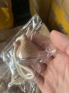 ขวดแก้วแบบรีฟิลได้6มล. สำหรับประดับขวดน้ำหอมน้ำหอมในรถยนต์พร้อมฝาไม้อุปกรณ์ตกแต่งภายในรถยนต์ - Product Image 6