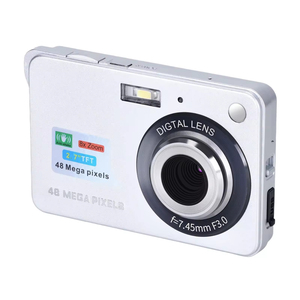 Newest High Quality I5-156 1080p Household Digital <b>Camera</b> Black White Metal Body Digital <b>Camera</b> Retro Selfie <b>Camera</b> - Product Image 1