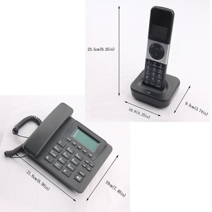 Teléfono Fijo Digital Inalámbrico para Uso Doméstico y Comercial, DECT 6.0, Altavoz, Pantalla Multi-Línea, Identificador de Llamadas Individual Mejorado - Product Image 2