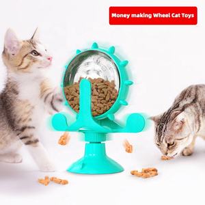 2025 nouveau <span class=keywords><strong>distributeur</strong></span> interactif d'amusement pour animaux <span class=keywords><strong>de</strong></span> compagnie <span class=keywords><strong>jouet</strong></span> à alimentation lente avec <span class=keywords><strong>jouet</strong></span> <span class=keywords><strong>de</strong></span> conception <span class=keywords><strong>de</strong></span> roue rotative pour chats pour le divertissement et le développement - Product Image 5