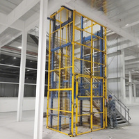 LANXIN Lx-08 3m-15m Hidrolik Yük Asansörü 300kg-1000kg Elektrikli Uzaktan Kumandalı 2m X 2m Tabla Sabit Asansör (Avustralya için)