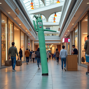 Bailarín Inflable Personalizado para Exteriores, Globo Publicitario para Promoción de Ventas de Año Nuevo - Product Image 4