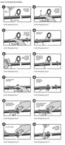 Dây câu kim loại 100 thước/cuộn, chỉ cuốn cần câu, sợi <span class=keywords><strong>nylon</strong></span> chắc chắn, kích thước dùng để sửa chữa cần câu, tự chế cần câu. - Product Image 6