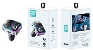 Auto Fm Zender Auto <span class=keywords><strong>Bluetooth</strong></span> Mp3 Muziekspeler Pd 20W Mobiele Telefoon Snel Opladen Qc3.0 Auto Telefoon Oplader - Product Image 3