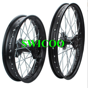 Jante <span class=keywords><strong>Moto</strong></span> 90/100-14 Dirt Bike Jante 70/100-17 Roue Arrière Jante Pour Apollo RFZ125 SSR SDG 110 <span class=keywords><strong>125</strong></span> - Product Image 2