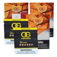Pochette d'emballage à rouler pré-cône pour cigare unique à impression numérique petit sac ziplock coloré sac d'emballage en plastique pour feuilles de cigare