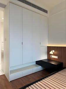 Armarios portátiles modernos de lujo con diseño de sistemas de armarios de madera para muebles de dormitorio abierto - Product Image 3