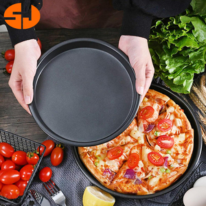 Ấm houd Pan không dính sâu món ăn bánh pizza nhôm lò nướng bánh pizza tấm nhôm khay nướng bánh pizza Pan - Product Image 6