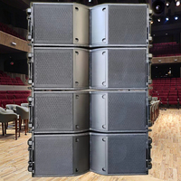 Haut-parleur Audio professionnel double 10 pouces 2 voies Line Array système de haut-parleurs de scène boîte de haut-parleur passif