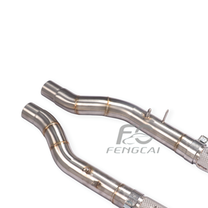 Tubo de Escape de Alto Rendimiento Personalizado para Automóviles, Tubo de Escape para Ferrari <span class=keywords><strong>Roma</strong></span> V8 3.9T 2020+, Tubos de Escape SUS304 con Protección Térmica - Product Image 3