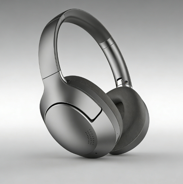 Hidden Battery ANC Headphone with Detachable Battery Design 2026 New Unique Design Headphones Wireless