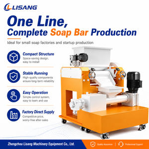 Máquina para Hacer Jabón Digital Mini Automática, Precio de Fábrica <span class=keywords><strong>LISANG</strong></span> (Modelo M08), para Línea de Producción de Jabón para Baño y Lavandería - Product Image 3
