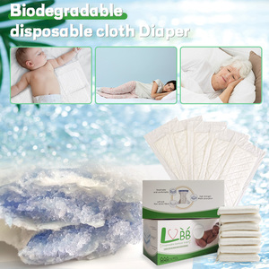 Échantillons gratuits de couches pour adultes, coussin d'insertion de couches jetables non tissées pour adultes, coussin à langer biodégradable - Product Image 3