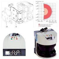 Capteur de scanner laser SICK Capteurs LiDAR LMS5xx LMS511-10100 PRO 160 mm x 155 mm x 185 mm