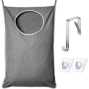 XL Hanging <b>Laundry</b> <b>Hamper</b> Bag, Extra Large Tear-resistance Door <b>Hamper</b> with Hooks for Dirty Clothes - Product Image 1