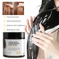Shampoo capillaire biologique Chebe en gros, Chebe pur pour cheveux afro, réparation des cassures, non gras, maintien de l'hydratation, ensemble de soins capillaires Chebe