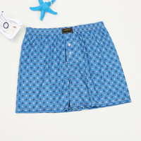 Nouveaux Boxers Homme Imprimés d'Été, Amples et Respirants, Sous-vêtements Doux avec 100% Polyester