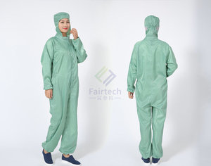 安全制服のためのシンガポールで最も売れている静电防止カバーオール安全服 - Product Image 1