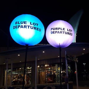 Pallone Gonfiabile <span class=keywords><strong>LED</strong></span> Personalizzato <span class=keywords><strong>con</strong></span> Logo, Luce da Terra <span class=keywords><strong>con</strong></span> Treppiede per Pubblicità Esterna - Product Image 4