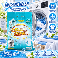Lessive en poudre 2-en-1 3kg Nettoyage en profondeur Parfum frais Lavage à la main et en machine Étiquette OEM Savon détergent en gros
