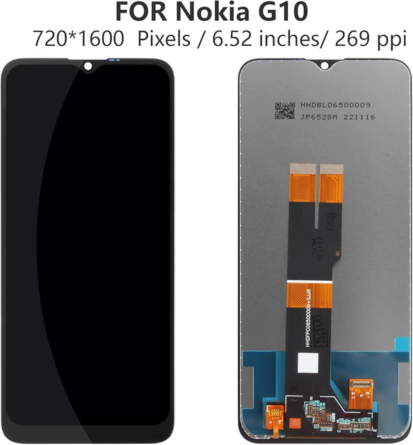 LCD Screen with Digitizer Full Assembly for Nokia G10 Mboile Phone Lcds
