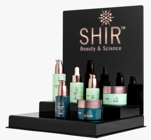 เคาน์เตอร์ด้านบน LED อะคริลิลิปสติกชั้นวางจอแสดงผล/อะคริลิแสดงขนตา/อายแชโดว์ยืนแสดง - Product Image 1