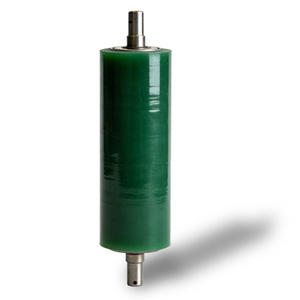 Rouleau de convoyeur robuste en caoutchouc, <span class=keywords><strong>poulie</strong></span> de retour à entraînement par impact, <span class=keywords><strong>poulie</strong></span> d'entraînement résistante à l'usure pour la manutention des matériaux agrégés miniers - Product Image 3