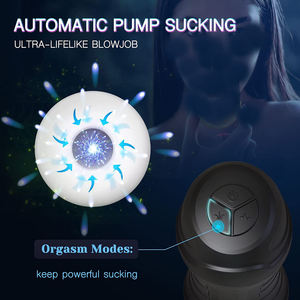 Elektronische Penis Massager Kunstmatige <span class=keywords><strong>Vagina</strong></span> Seksspeeltjes Automatische Zuigende Masturbatie Cup Voor Mannen - Product Image 6