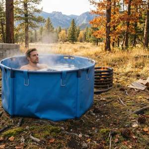 Novedad 2026: Jacuzzi de leña con calentador de bobina, piscina personalizada con calentador de bobina para rehabilitación y ejercicio. - Product Image 1