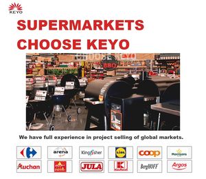 <span class=keywords><strong>Barbacoa</strong></span> con dos parrillas, carrito de <span class=keywords><strong>barbacoa</strong></span>, ahumador multifuncional, parrilla de carbón <span class=keywords><strong>portátil</strong></span> de alta resistencia con 2 ruedas - Product Image 5